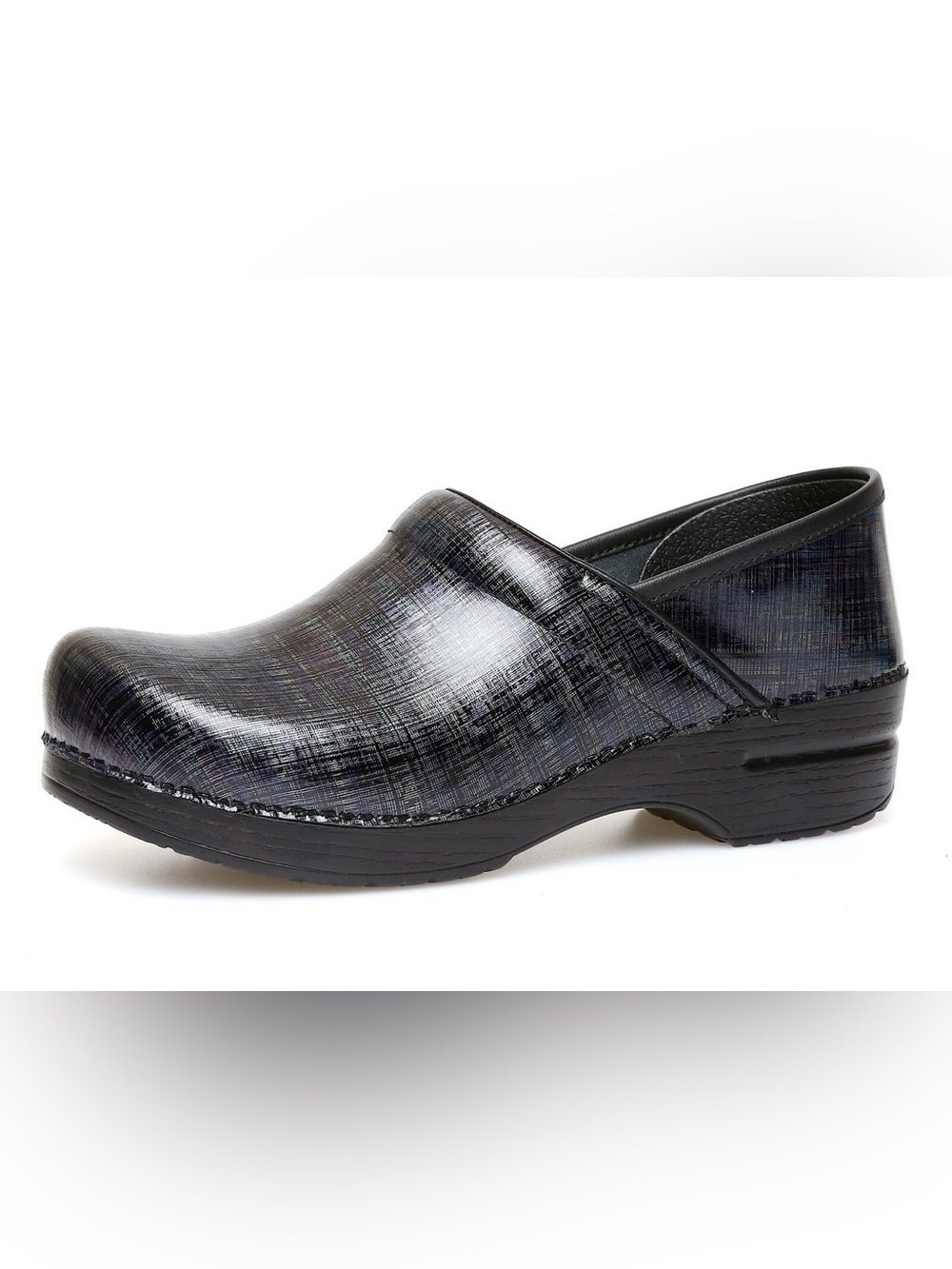 DANSKO Linen Professional Linen Patent Clogs